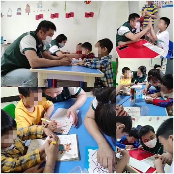 一點點安徽一区志愿活动走进领航·安泰